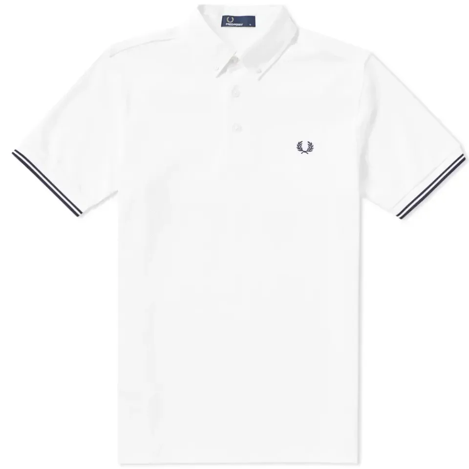 Fred Perry Woven Collar Polo