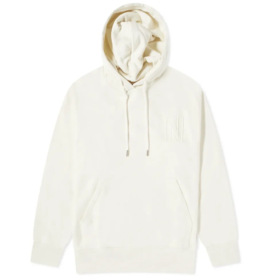 Arne Relaxed N Logo Hoodie