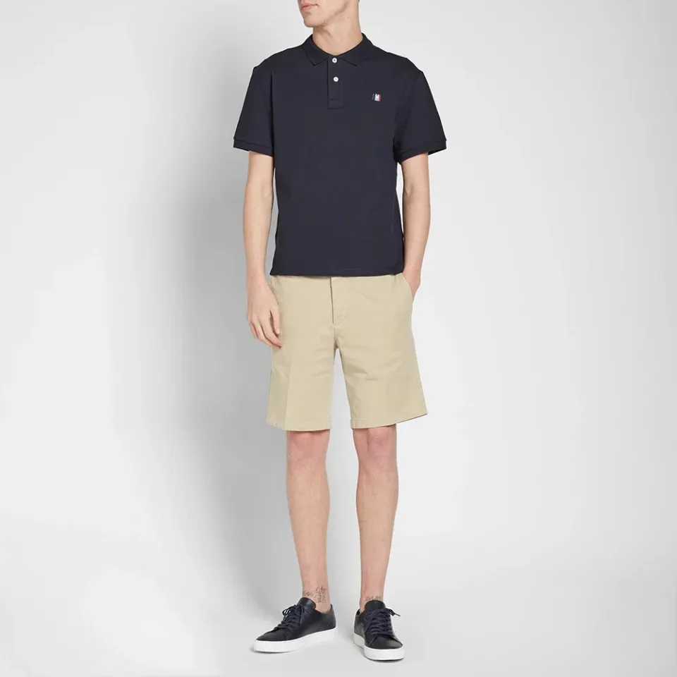 AMI Tricolour Logo Polo