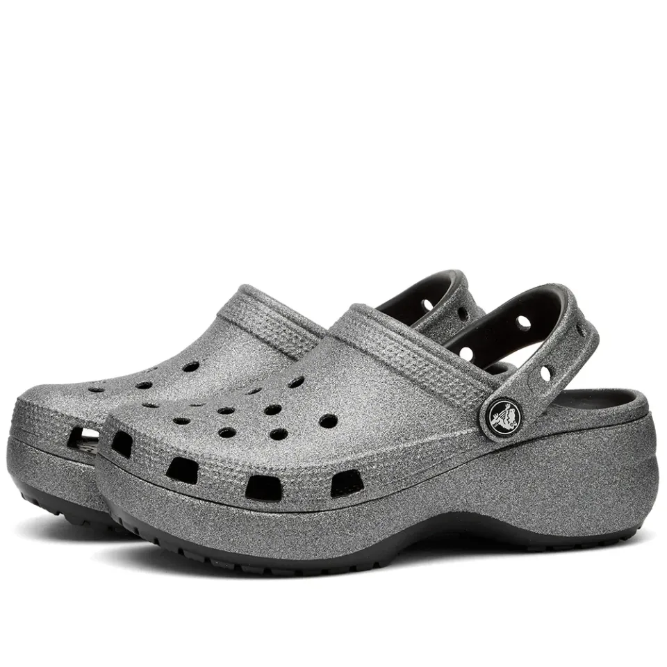 Classic Platform Glitter II Clog