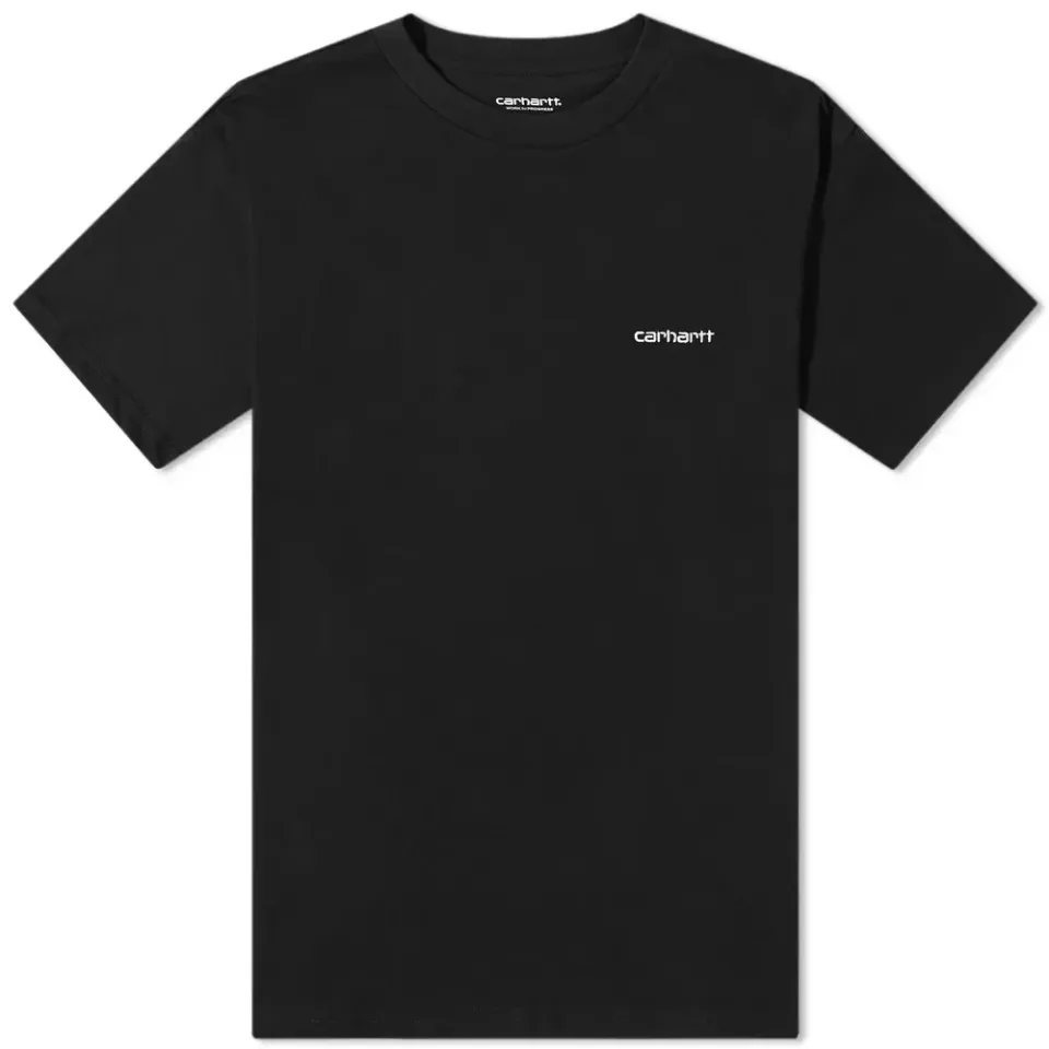 Script Embroidered T-Shirt