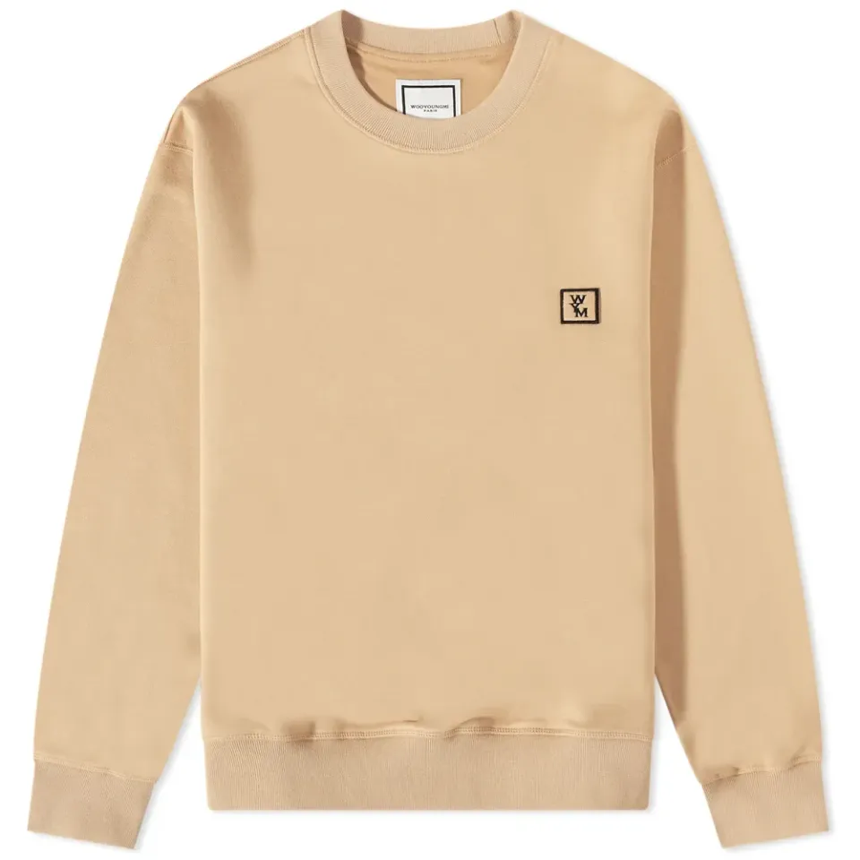 Back Print Crew Neck Sweat