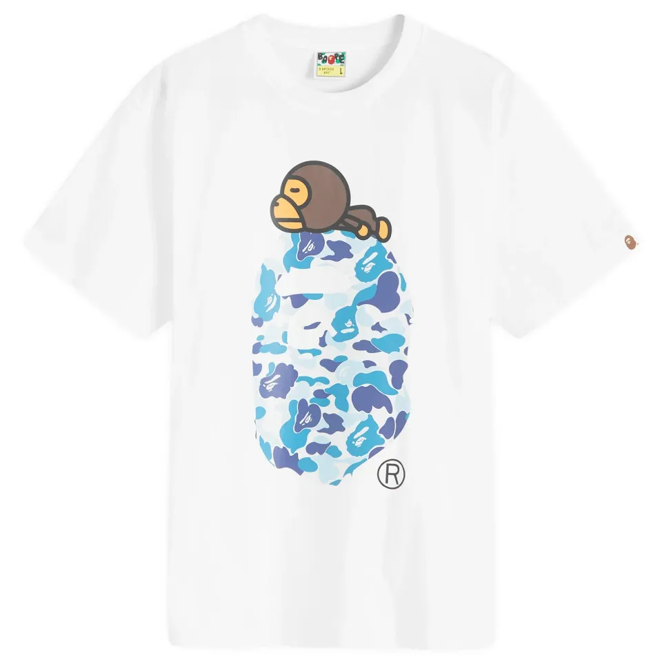 ABC Camo on Big Ape T-Shirt