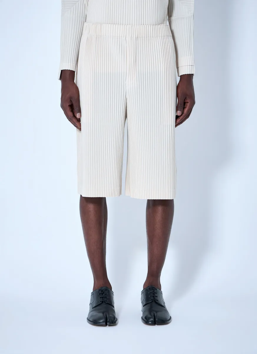 Pleated Shorts