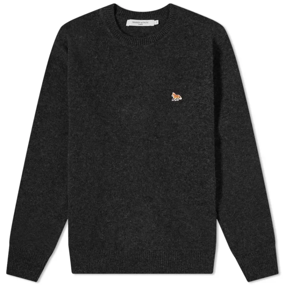 Maison Kitsuné Baby Fox Patch Cosy Crew Knit