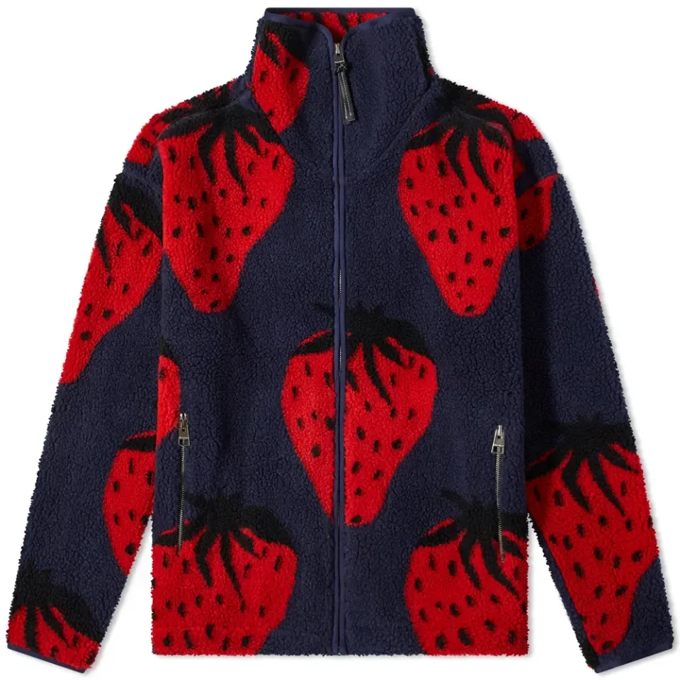 Strawberry Fleece Jacket
