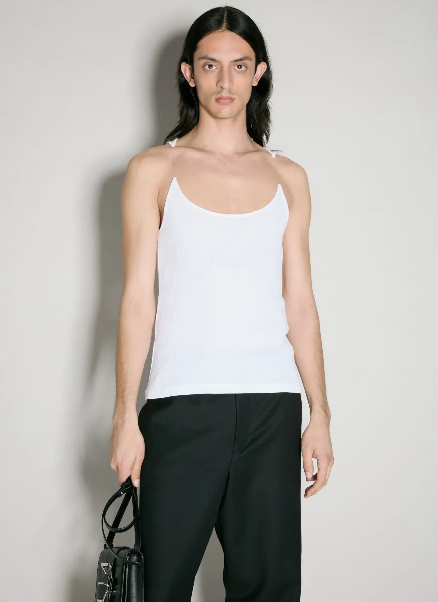 Invisible Strap Tank Top