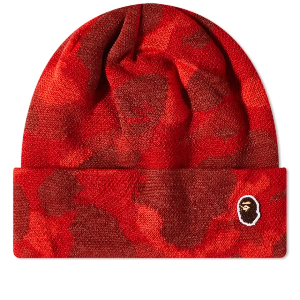 Color Camo Knit Cap