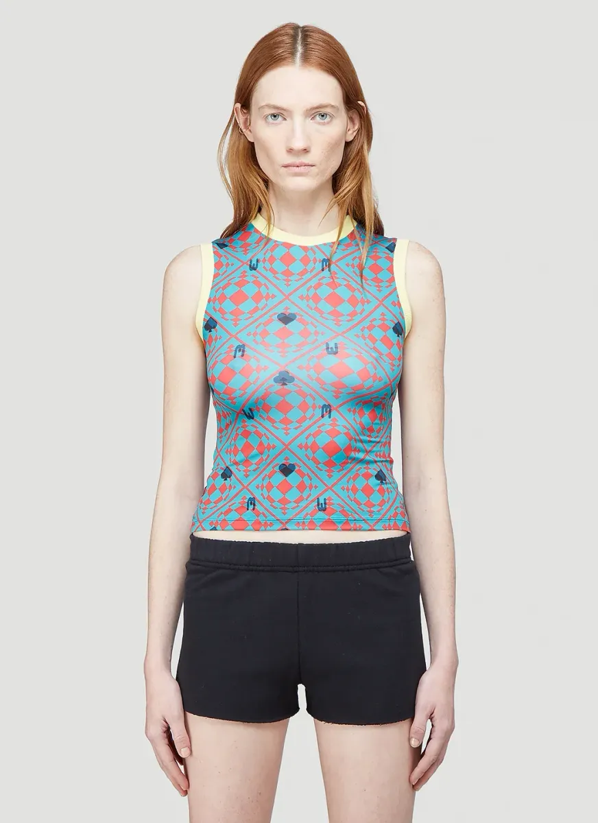 Knitted Muscle Beach Tank Top