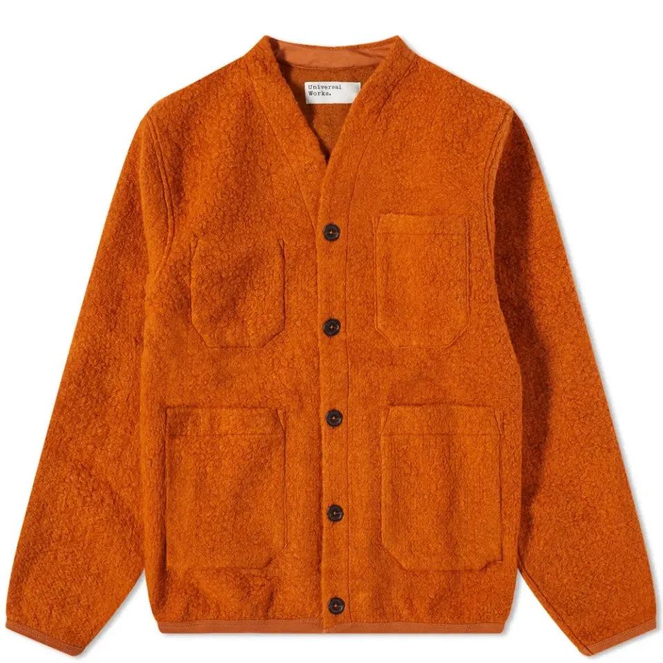 Tibet Wool Fleece Cardigan