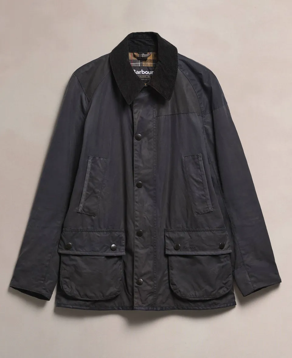 Re-Loved Men's Ashby Waxed Jacket - Size S