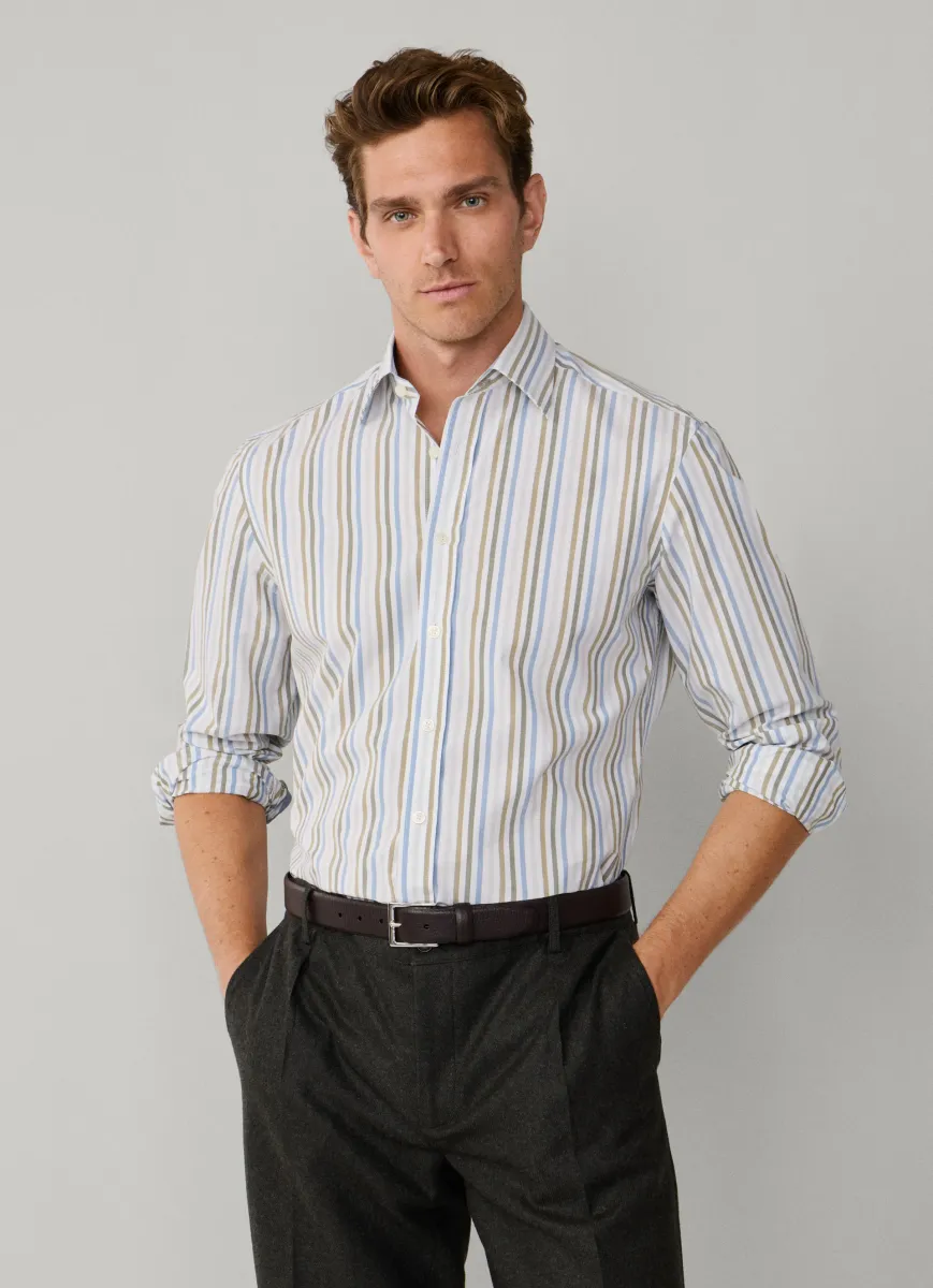 Tailored Fit Bengal Stripe Shirt