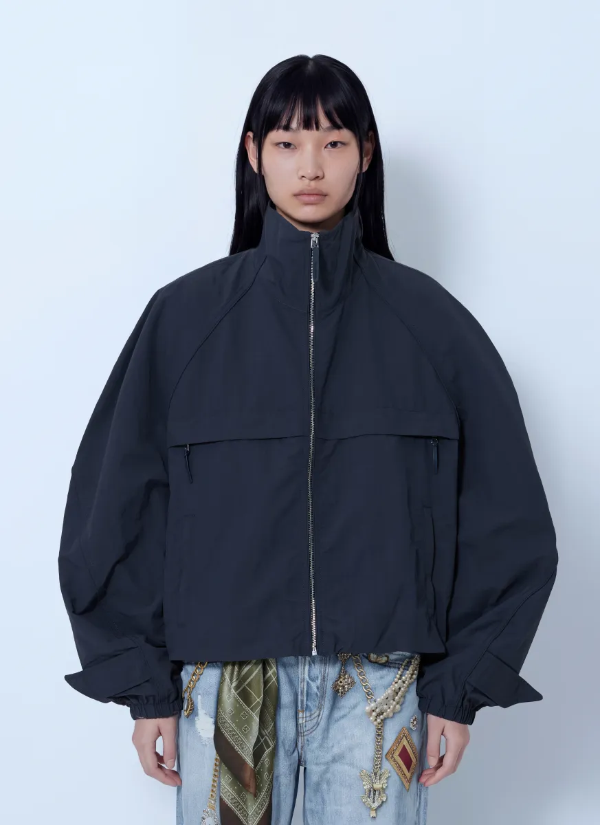 Nylon Logo Jacket