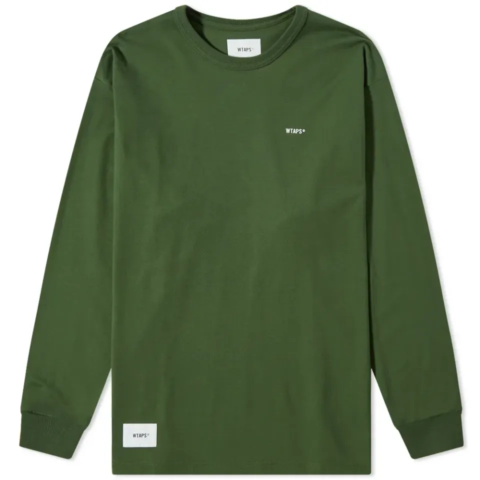Long Sleeve Stencil Logo T-Shirt