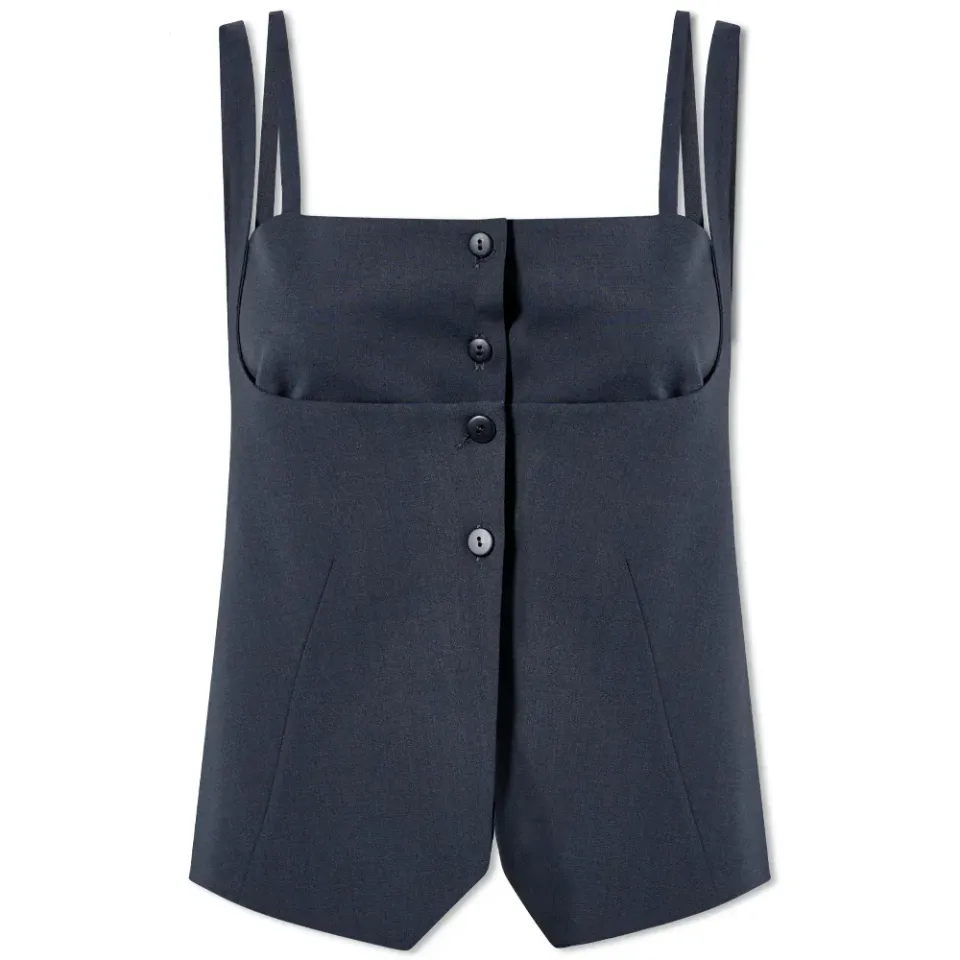Double Button Vest