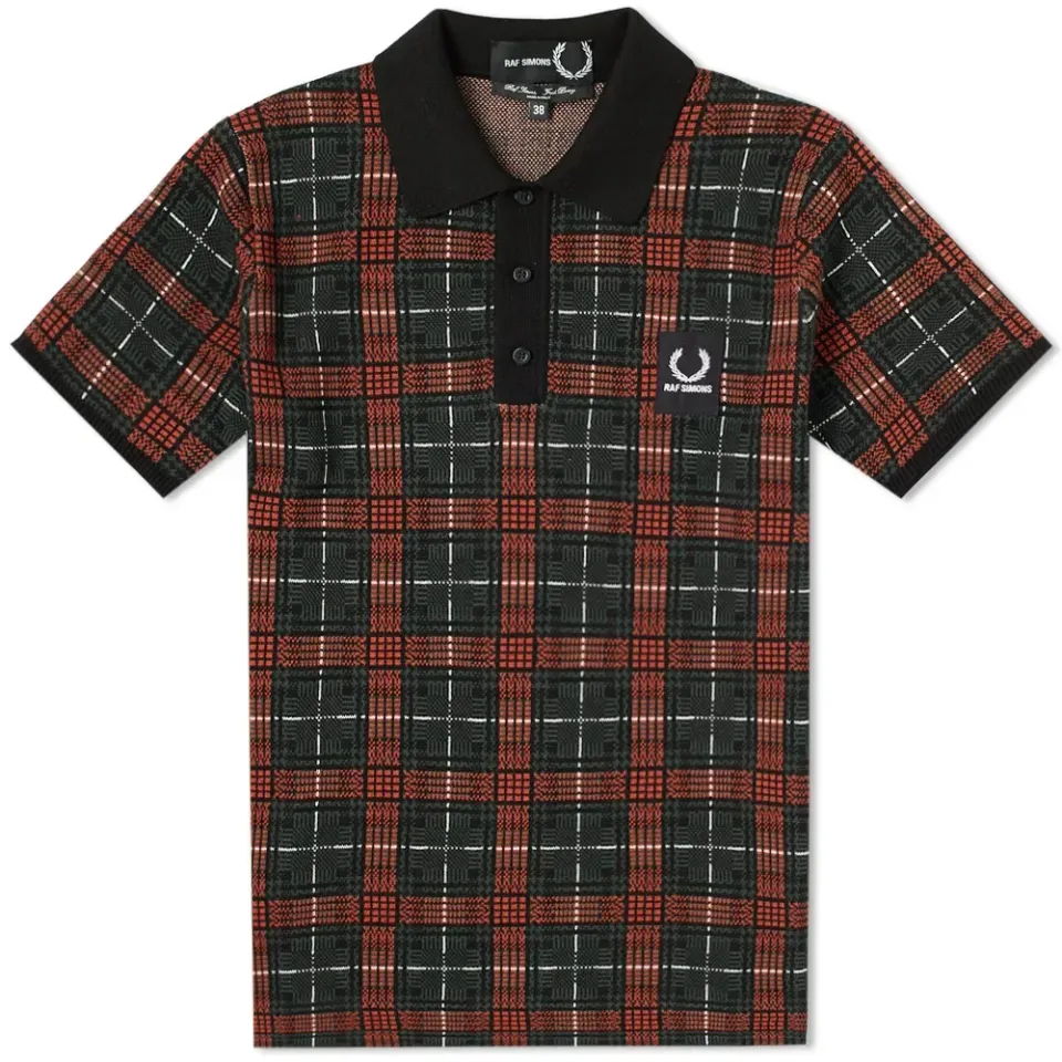 Jacquard Knit Polo