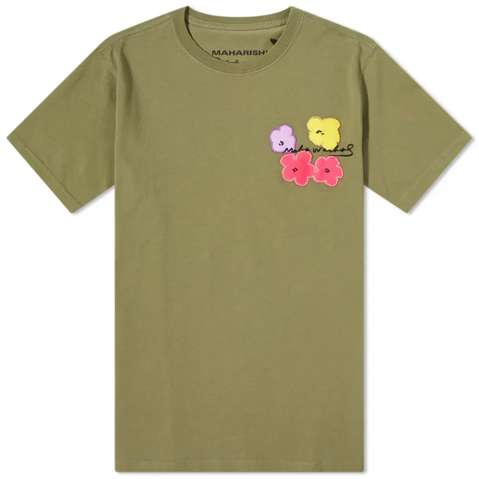 Warhol Flowers Tee