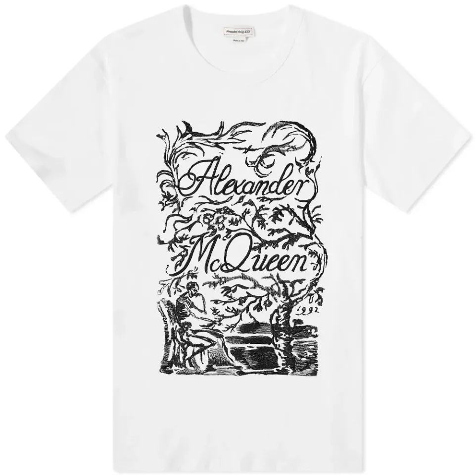 Embroidered Script Logo T-Shirt