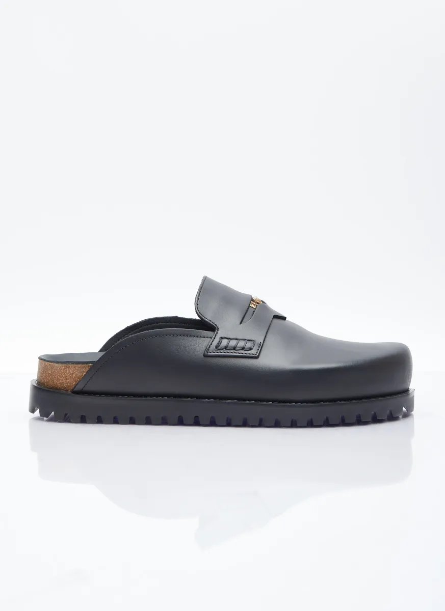 Medusa Leather Mules