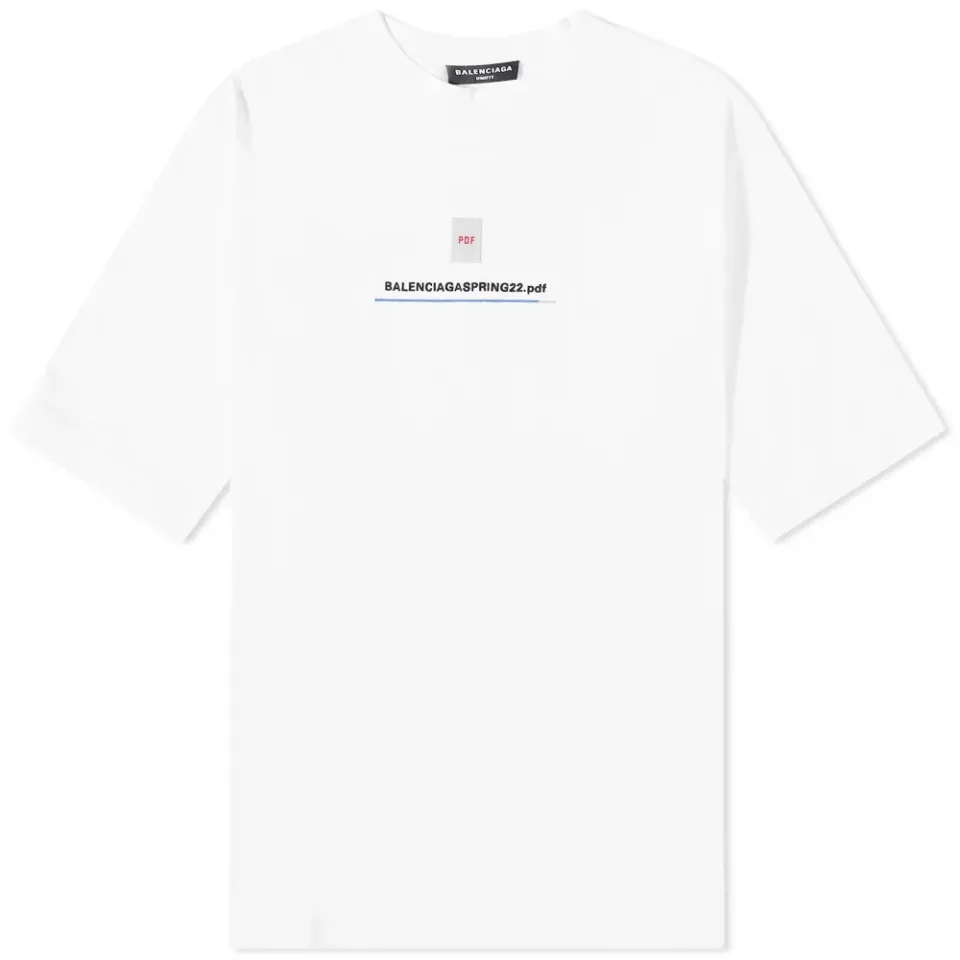 PDF Logo Oversized T-Shirt
