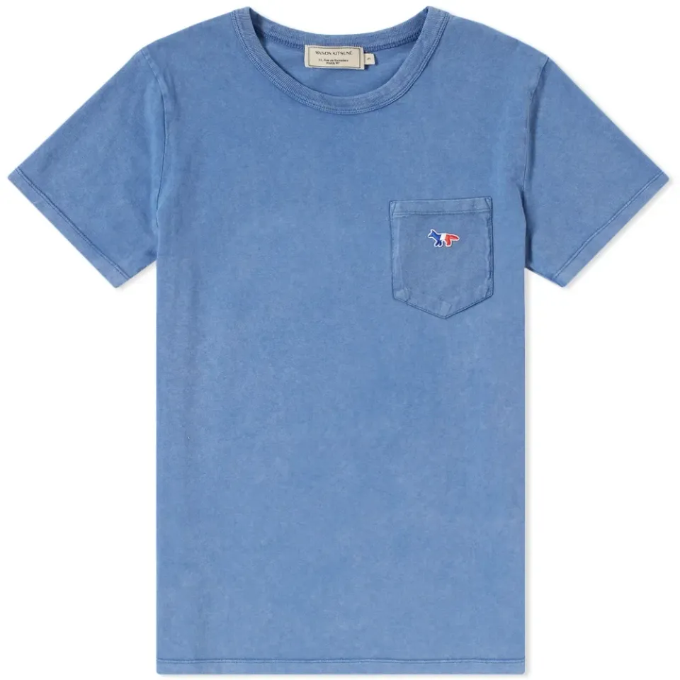 Maison Kitsuné Tricolour Fox Pocket Tee