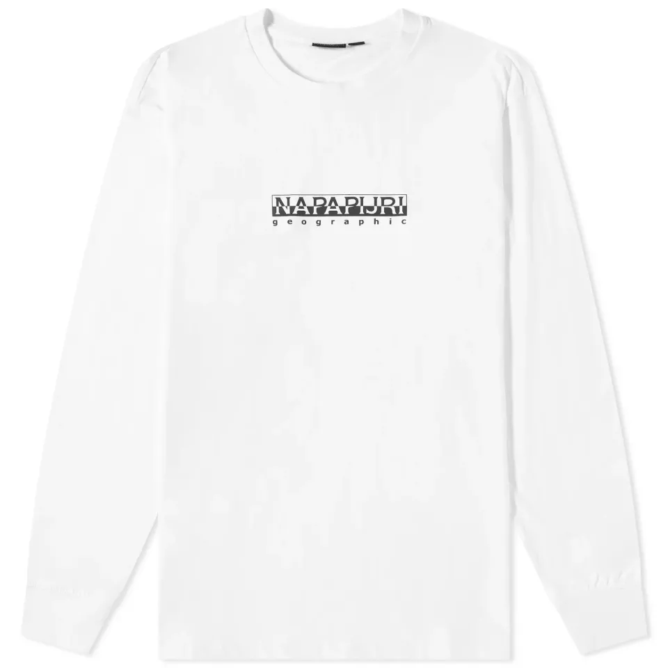 Long Sleeve Box Logo T-Shirt