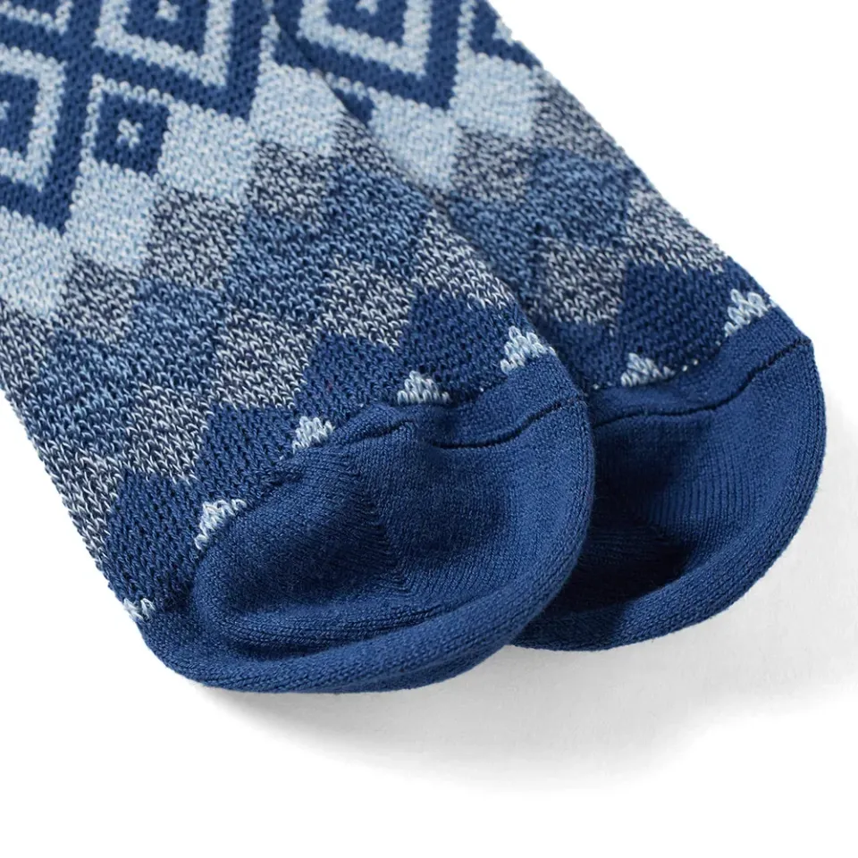 Diamond Jacquard Sock