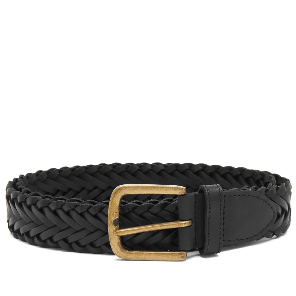 Braided Leather Belt