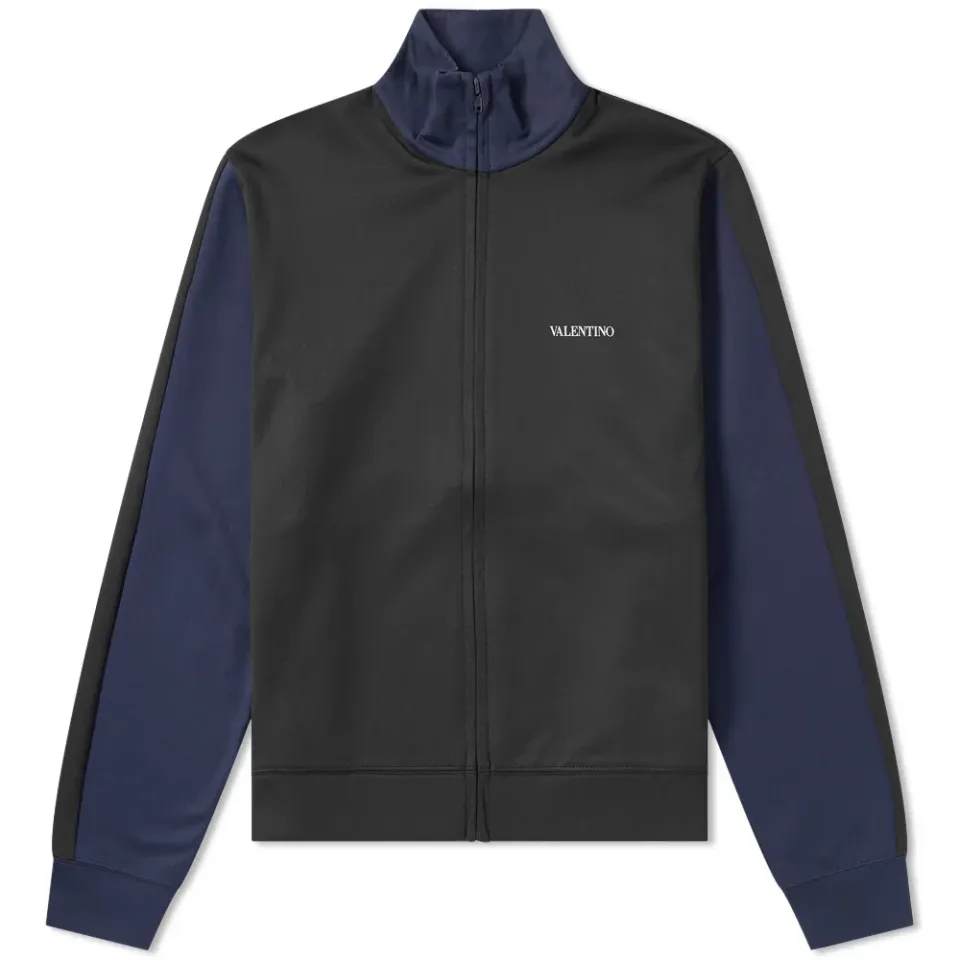 Contrast Stripe Track Top