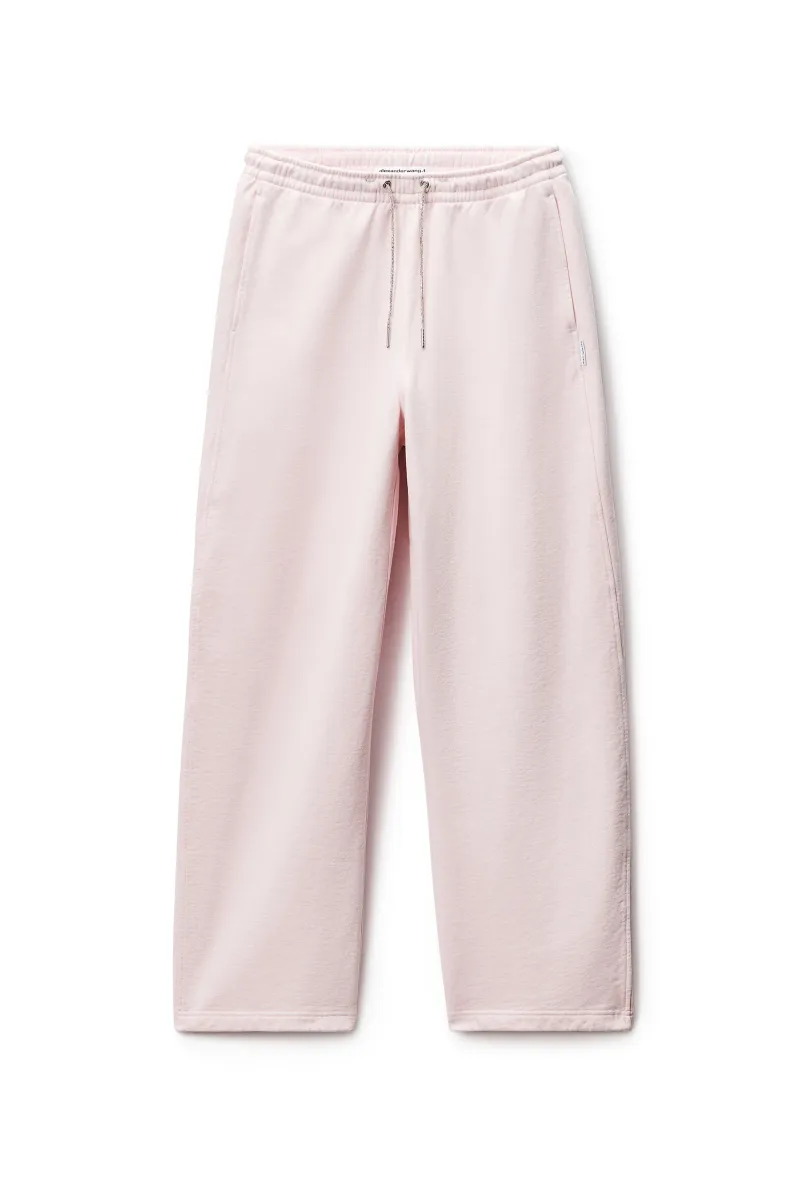 Crystal Hotfix Drawcord Mid-Rise Sweatpant