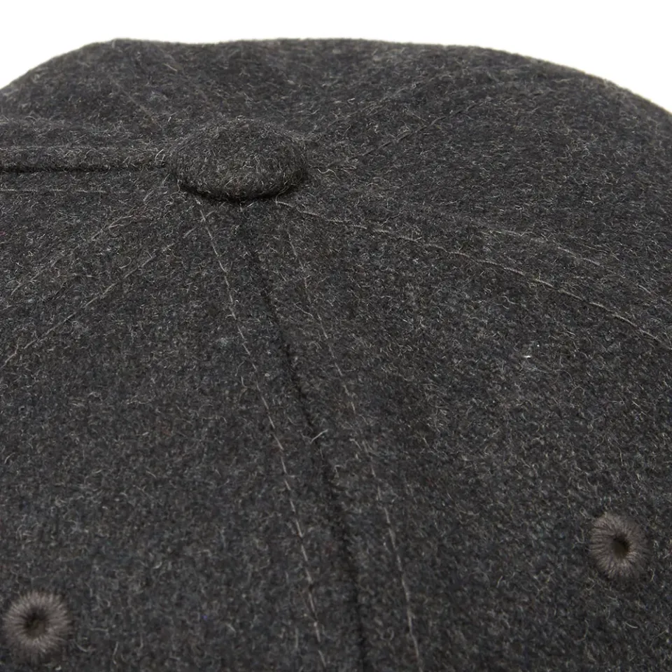 Smooth Stock Melton Snapback Cap