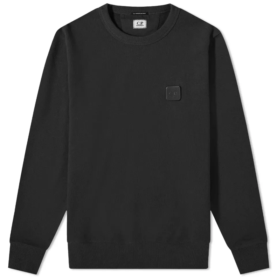 Metropolis Small Patch Logo Crew Sweat