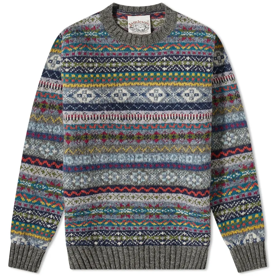 Jamieson's of Shetland Fair Isle Crew
