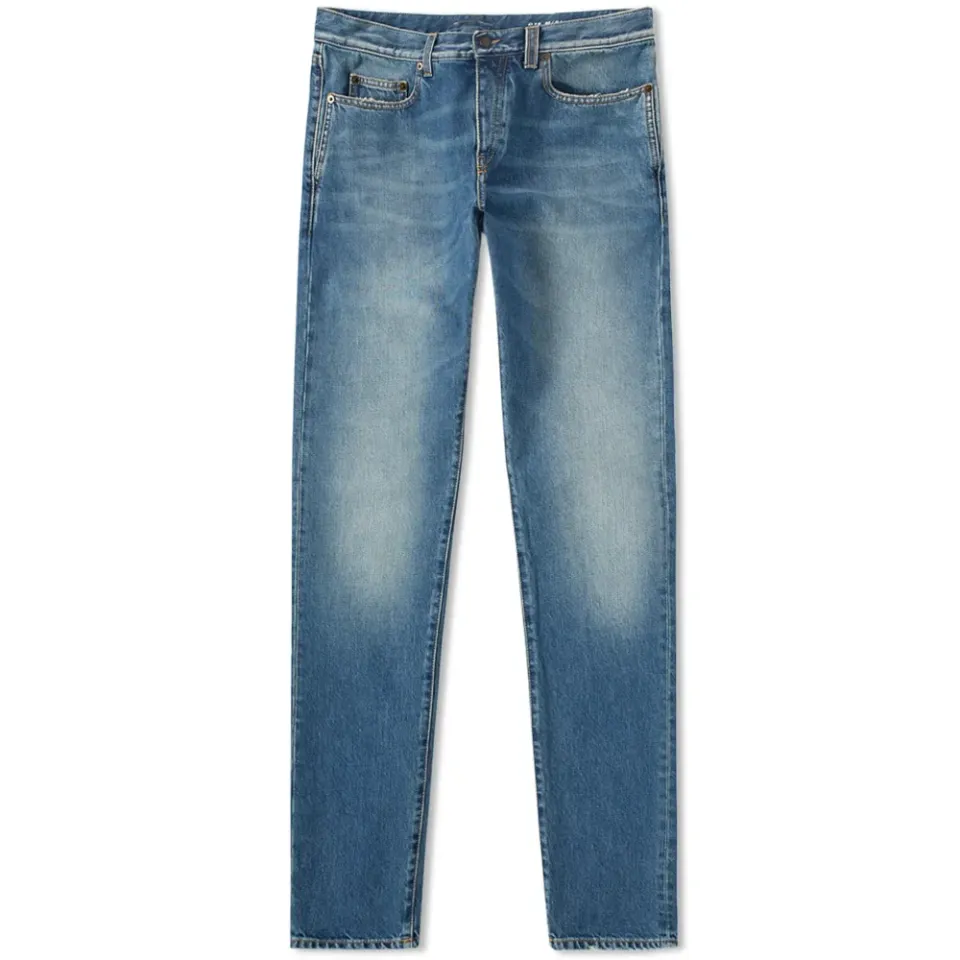Light Washed Slim Fit Jean