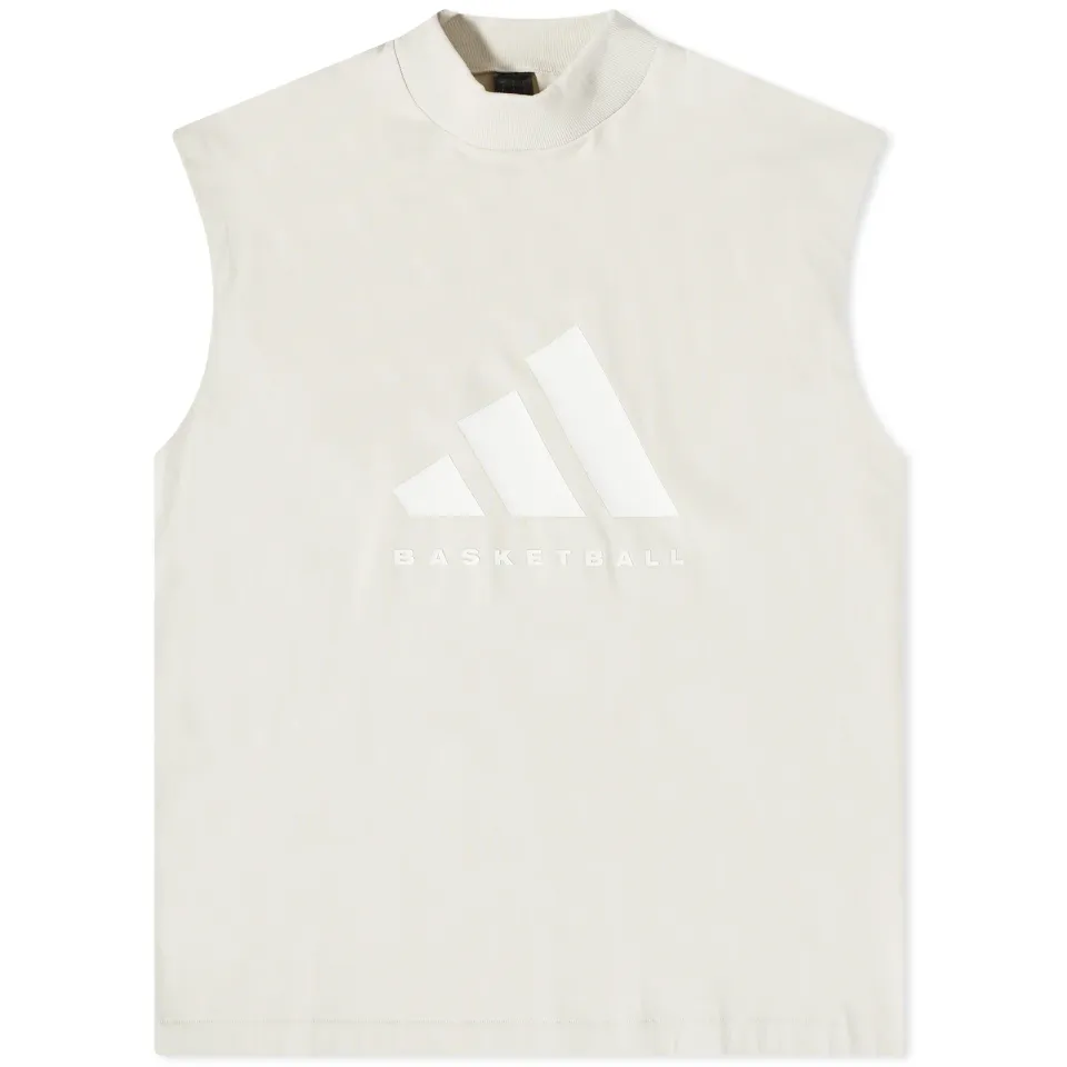 Basketball Sleeveless Logo T-Shirt