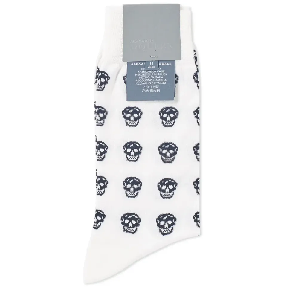 All Over Print Skull Sock
