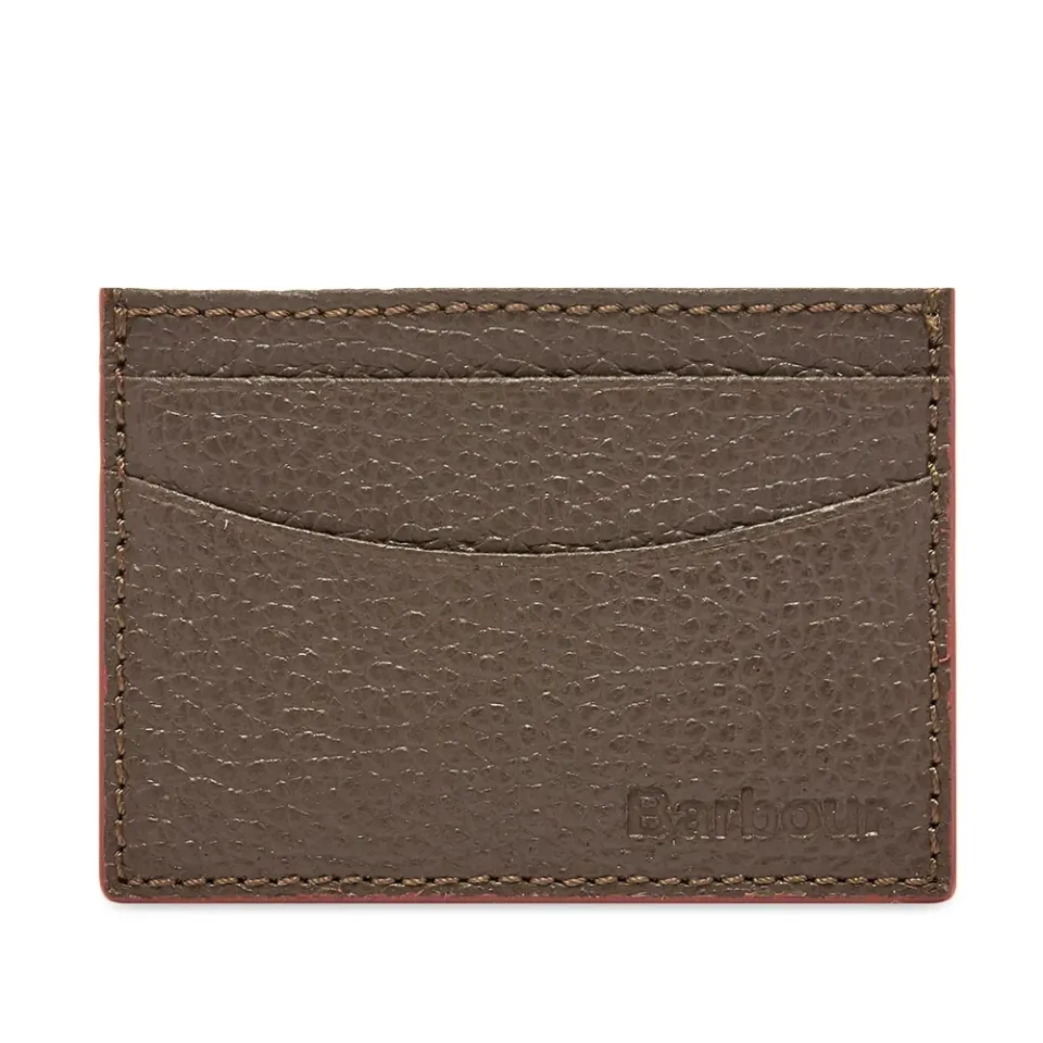 Grain Leather Card Holder