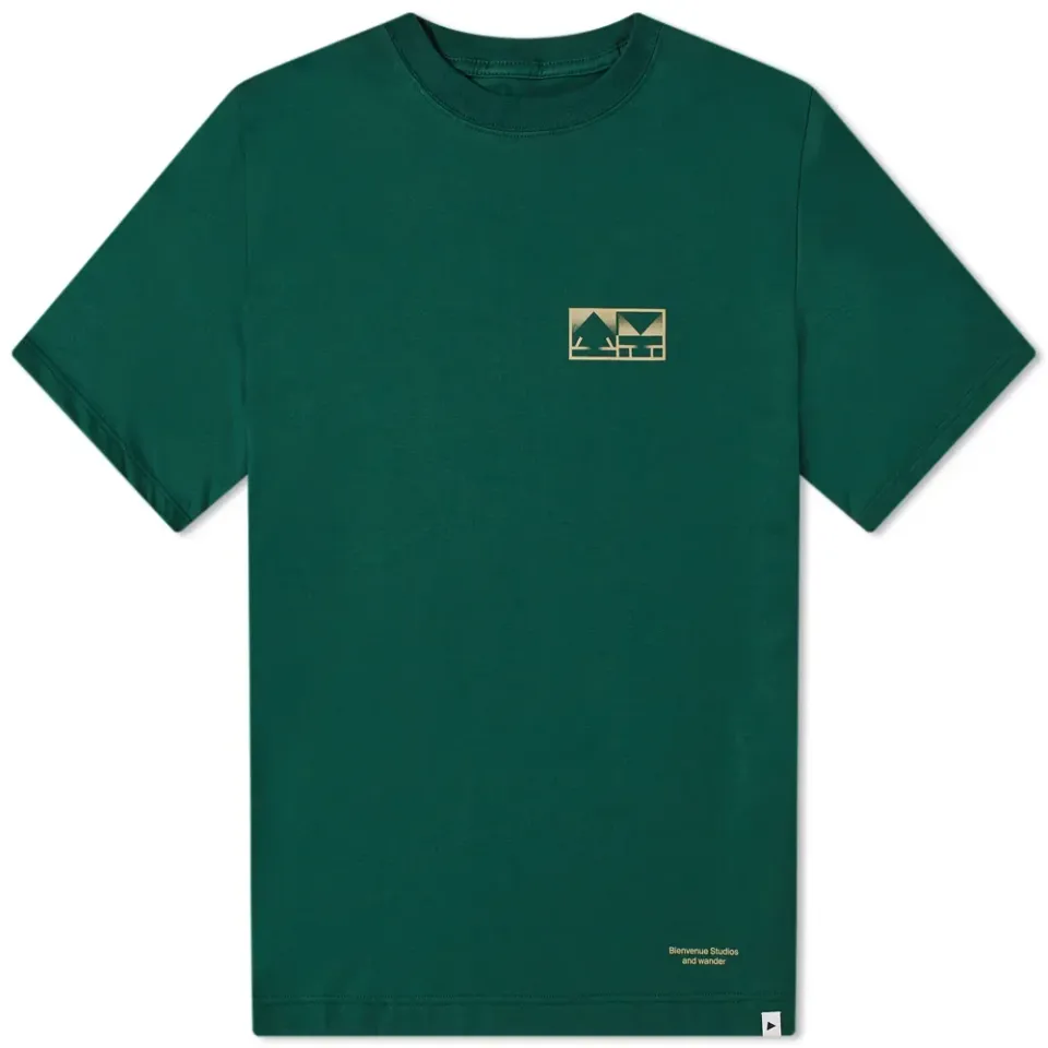 X Bienvenue Studios Up Down Typo T-Shirt