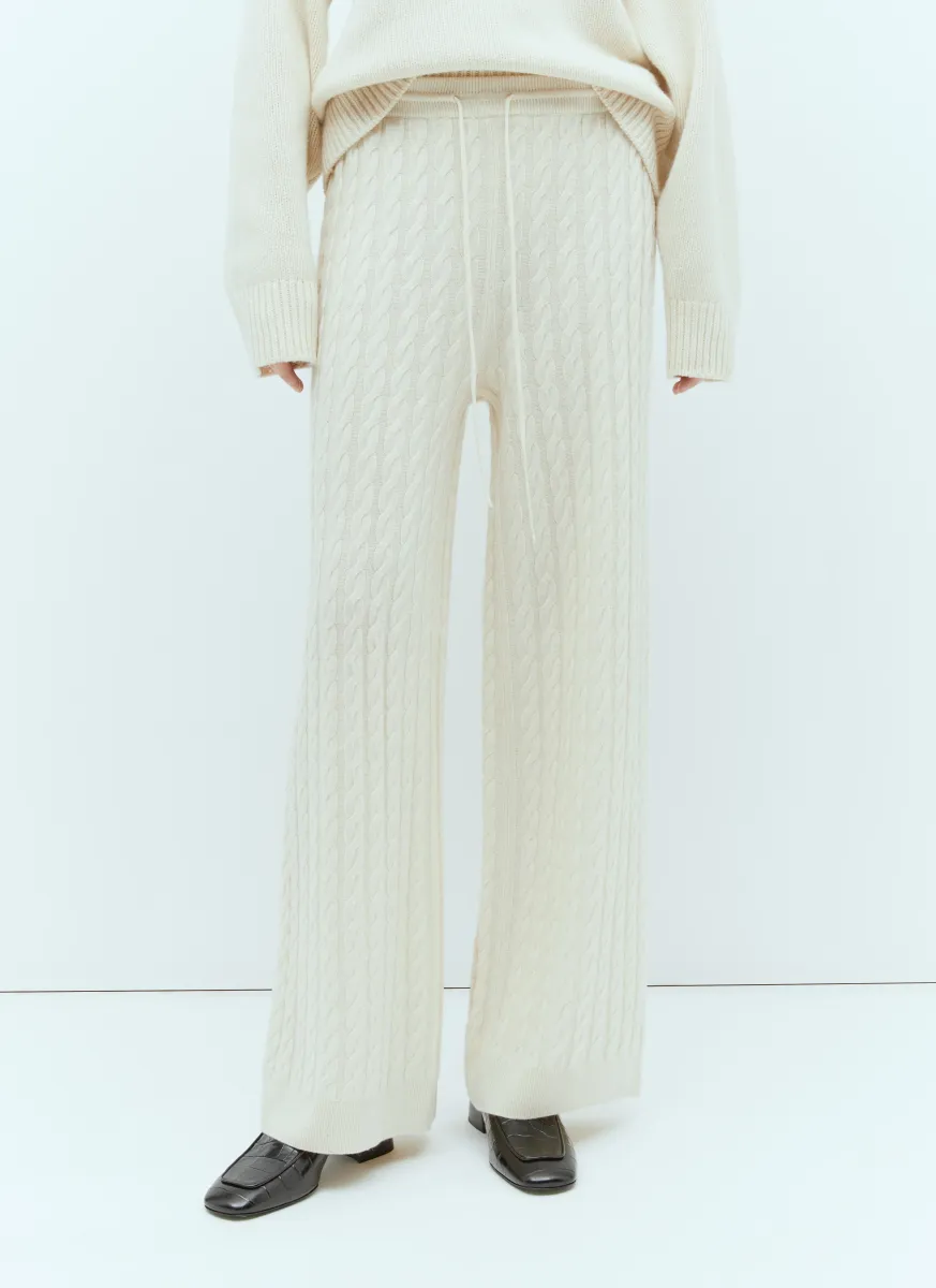 Cable Knit Pants
