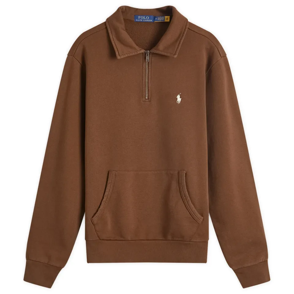 Loopback Fleece Quarter-Zip Sweatshirt