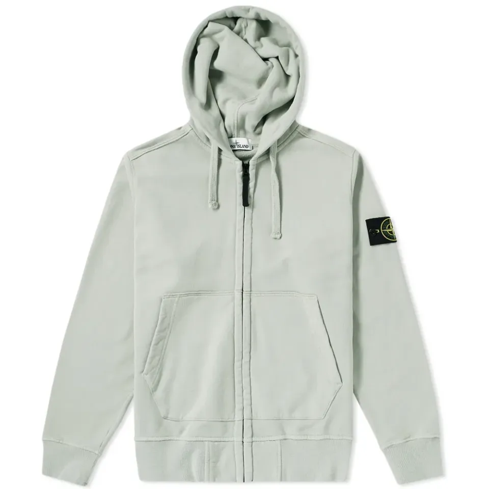 Garment Dyed Zip Hoody