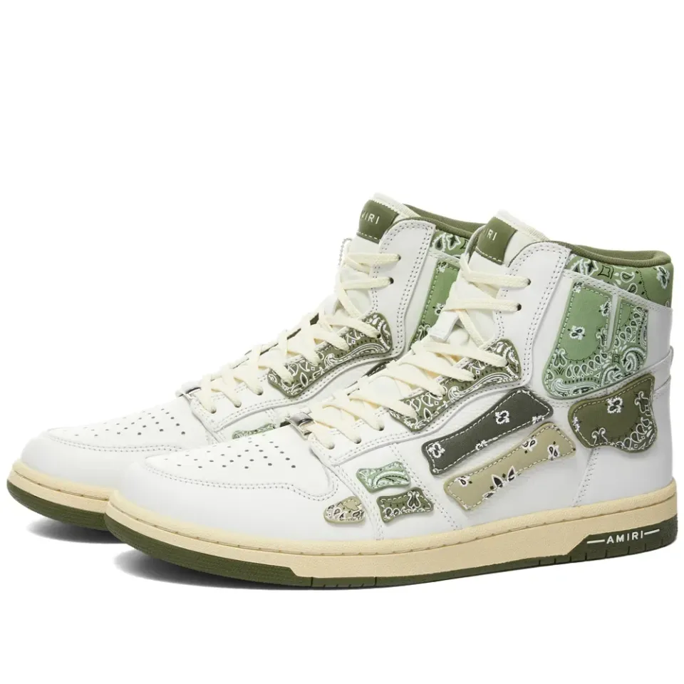 Bandana Skel Top Hi