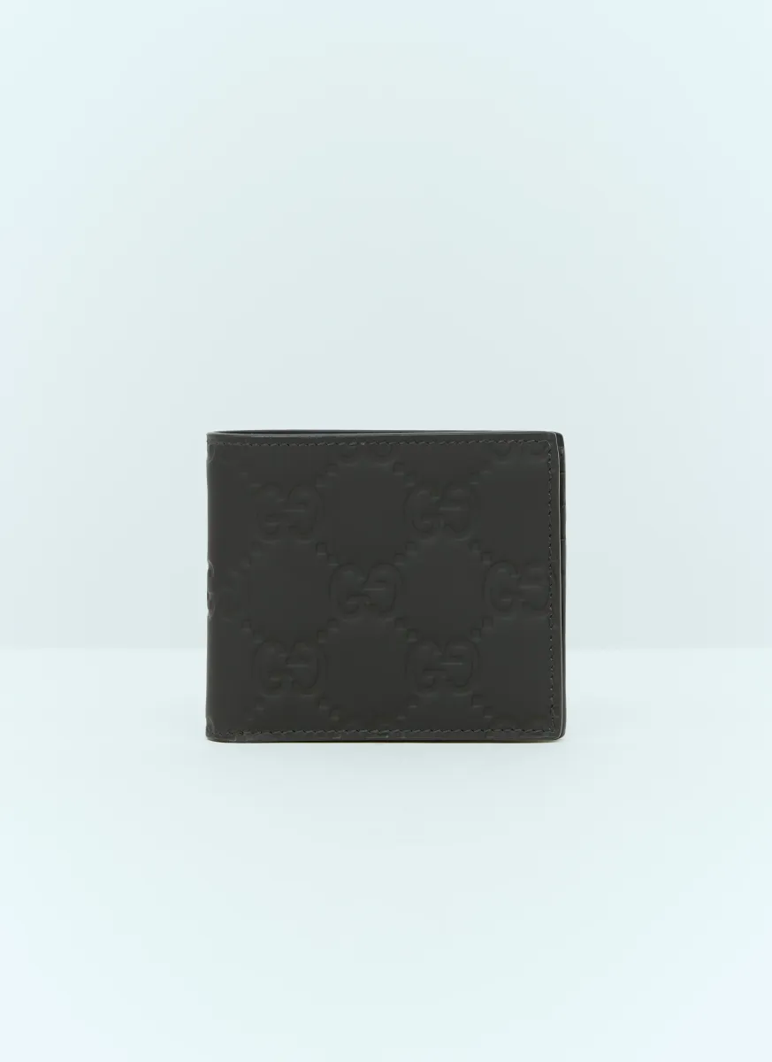 GG Rubber Effect-Bi-Fold Wallet