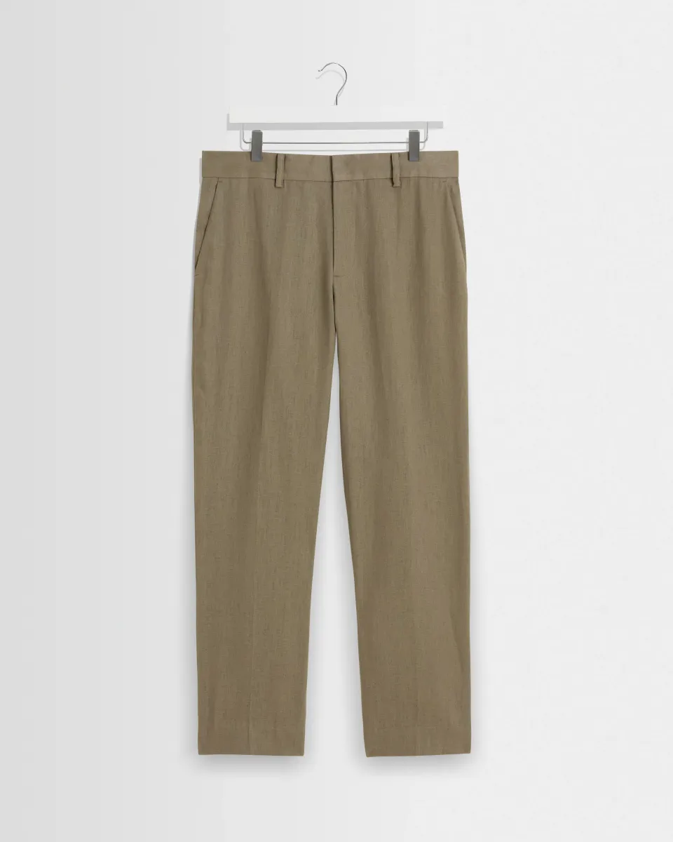 Alp - Khaki Linen Trousers