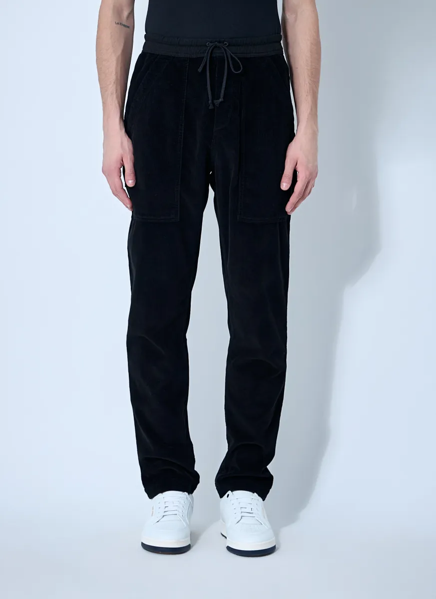 Corduroy Drawstring Pants