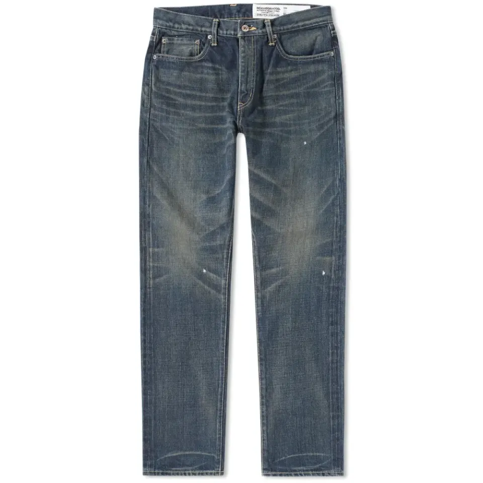 Washed Deep Narrow Jean