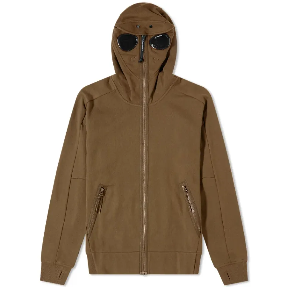 Goggle Zip Hoodie