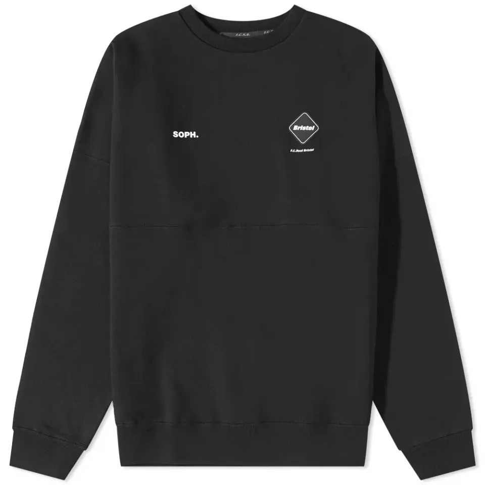 Star Applique Team Crew Sweat