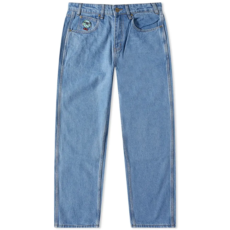 Blindfold Logo Denim Pant