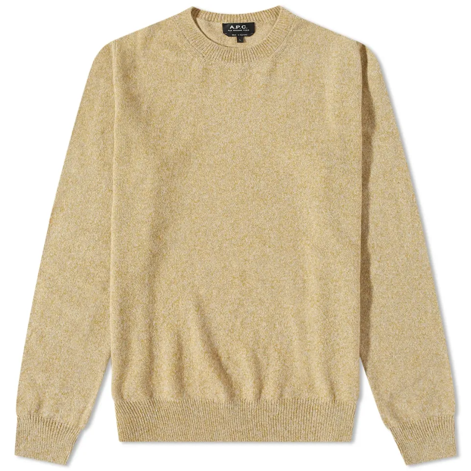 A.P.C. Adam Marl Crew Knit
